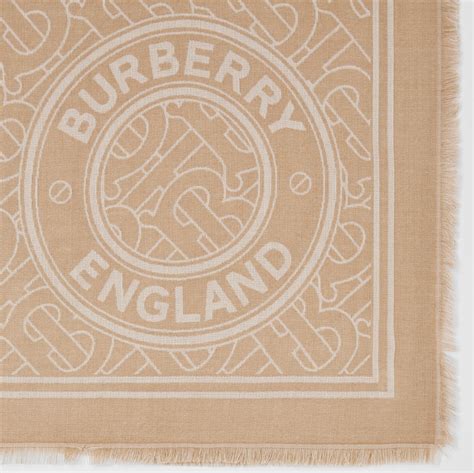 Burberry Logo Graphic Cashmere